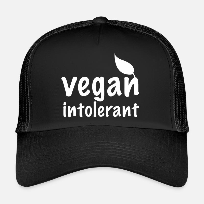 Vegan Intolerant Trucker Cap