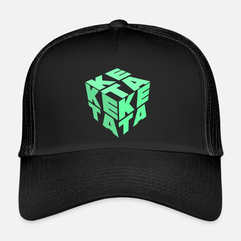 Keta Ketamine Rave Techno Electro Party Casquette trucker 