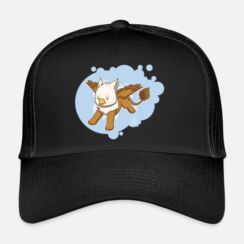 Small Gryphon - Casquette trucker  - noir/noir
