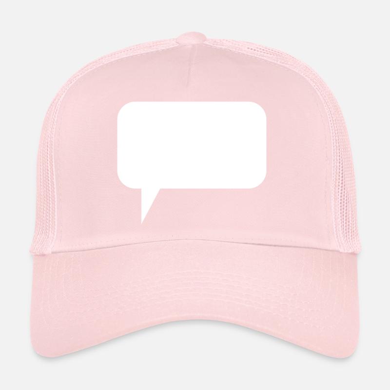 Sprechblase Denkblase Beschriften Speechbubble Trucker Cap
