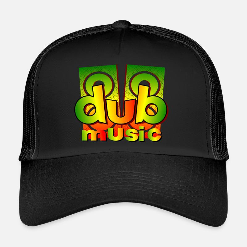 Dub music Casquette trucker 