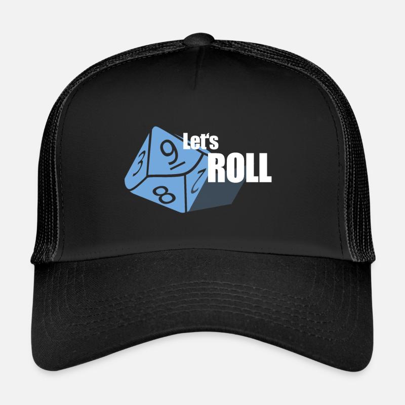 Würfel Rollen - Board Game - Brettspiel Abend Trucker Cap