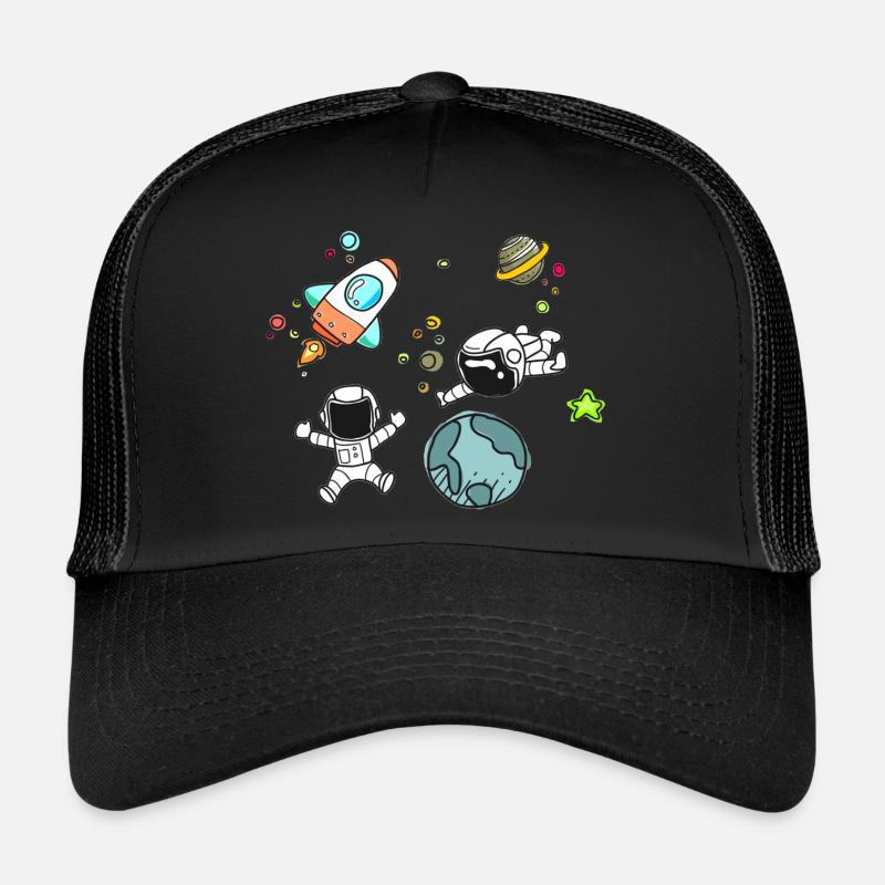 Motif de l'espace Casquette trucker 
