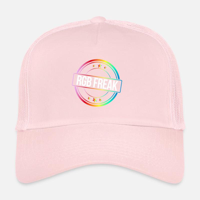RGB freak RGB lights computer nerd lighting Trucker Cap