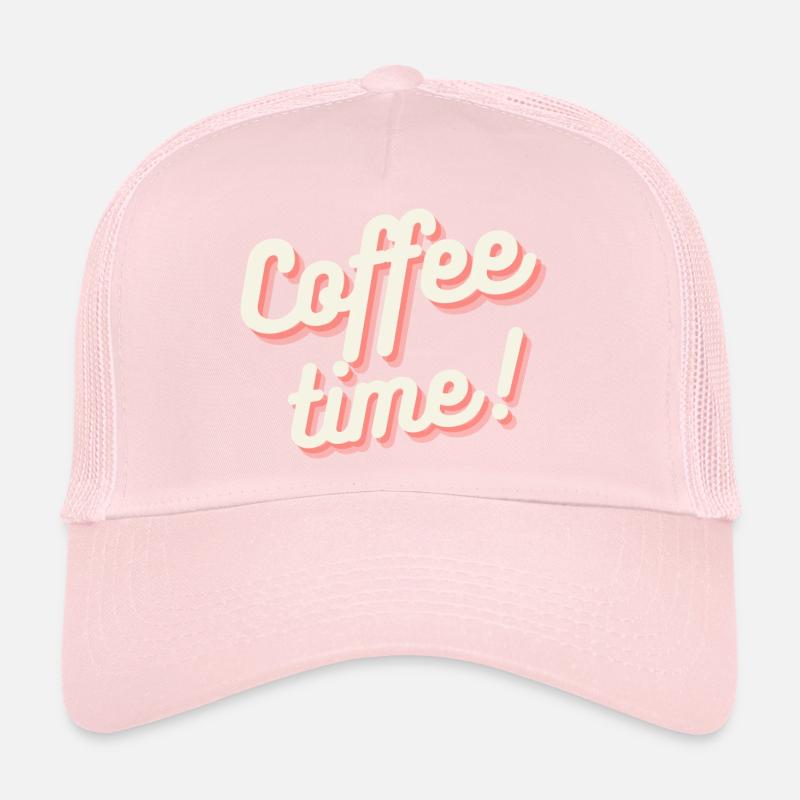 L'heure du café Casquette trucker 
