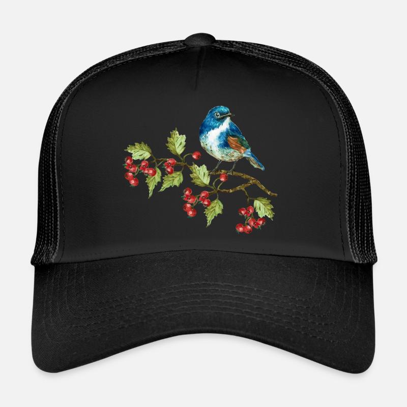 Bunter Vogel Trucker Cap