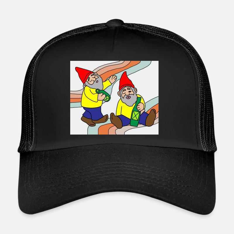 Lustiger Zwerg Gartenzwerg Trucker Cap