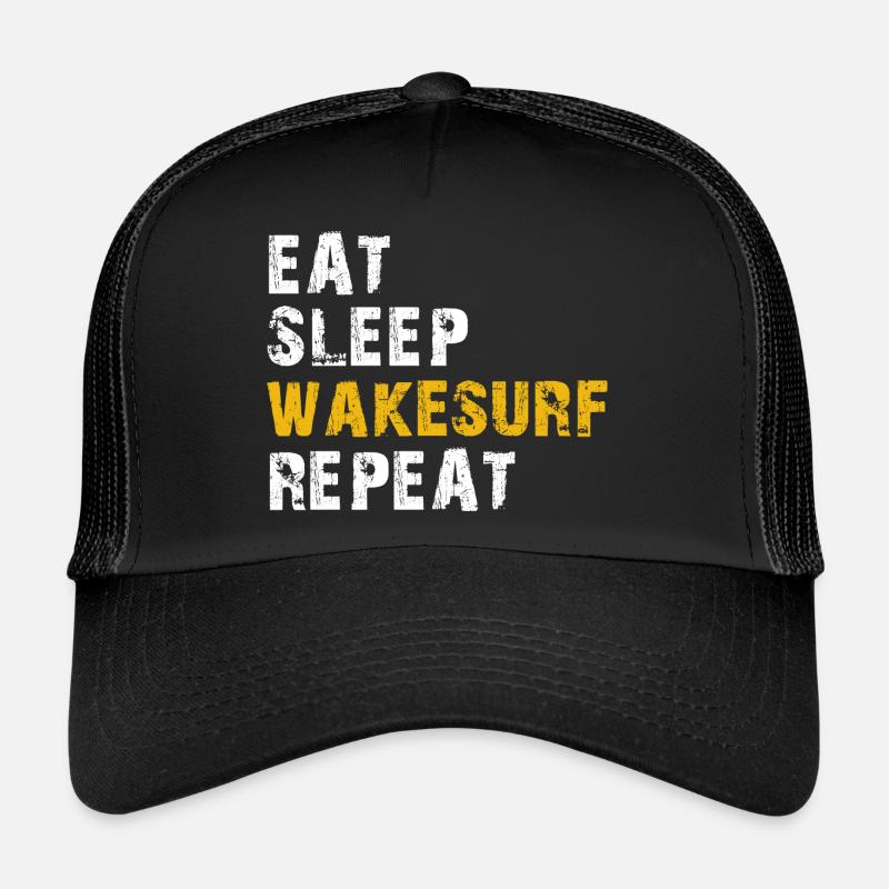 Schlaf essen Wakesurf Trucker Cap