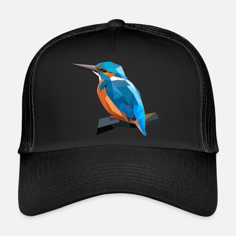 Polyart Oiseau de glace Casquette trucker 