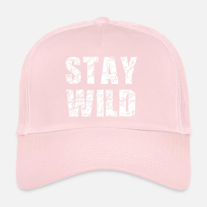 Stay Wild Casquette trucker 