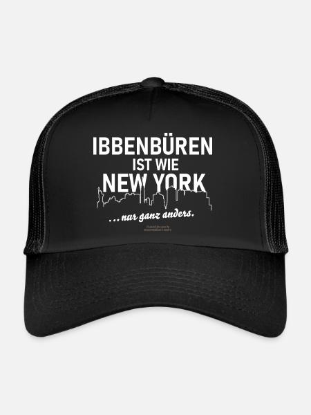 Ibbenbüren - Trucker Cap - Schwarz/Schwarz