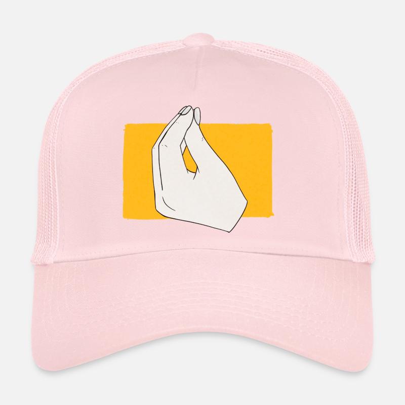 Englische handgelbe Version Trucker Cap