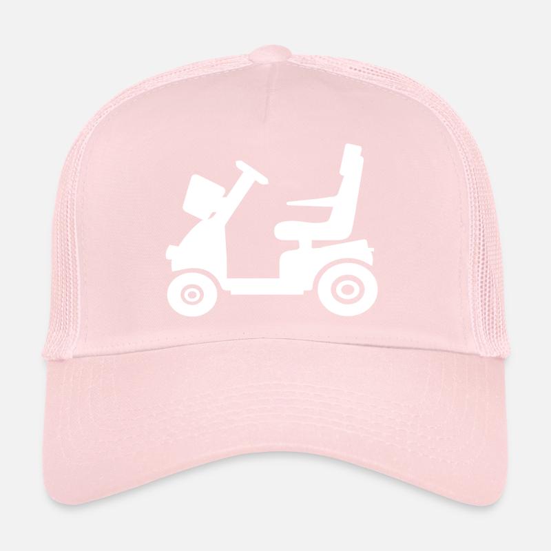 E Scooter, Senior Mobile, Rollator Senior Shirt Casquette trucker 