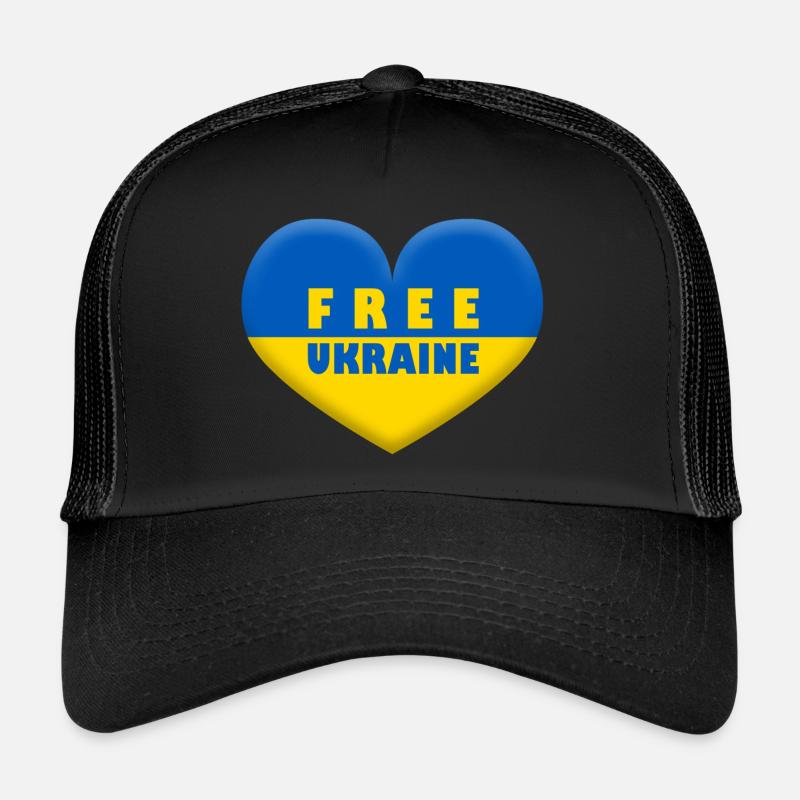 UKRAINE LIBRE Casquette trucker 