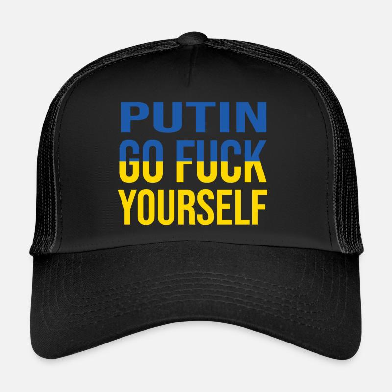 fuck poutine Casquette trucker 