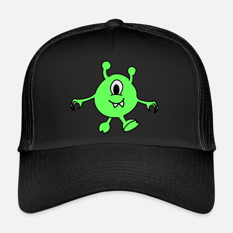 Monster Alien Trucker Cap