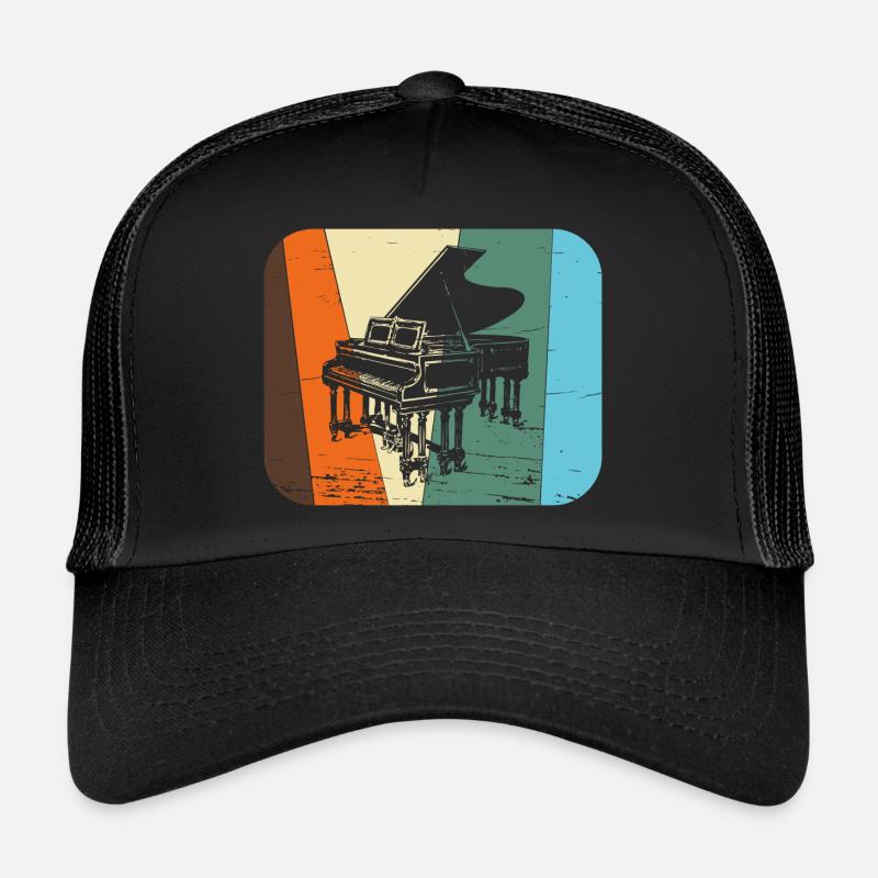 Piano à queue / Piano Casquette trucker 