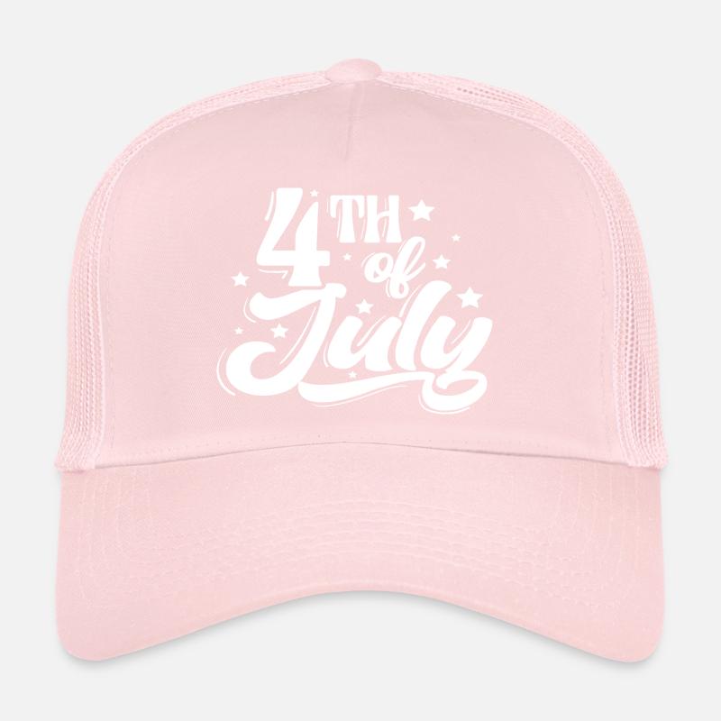 4 juillet Indépendance Liberté Casquette trucker 