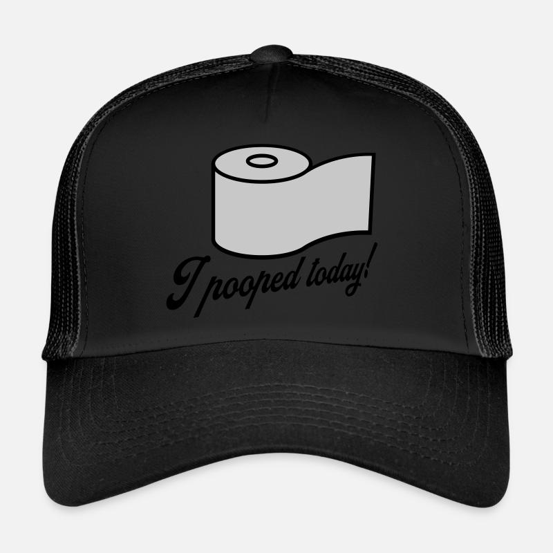 J’ai fait caca aujourd’hui citation Casquette trucker 