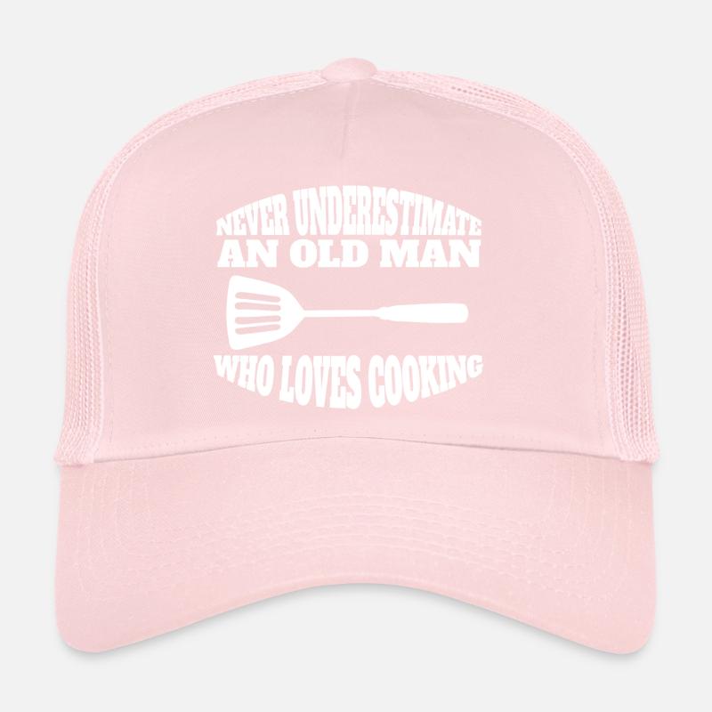 Cooking Cook Funny Baker Gift Hobby Chef Trucker Cap