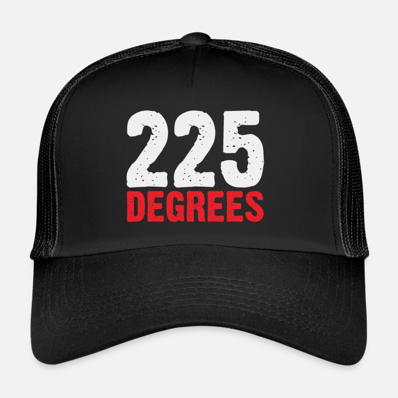 SAISON DE BARBECUE GRILLÉ À 225 DEGRÉS Casquette trucker 