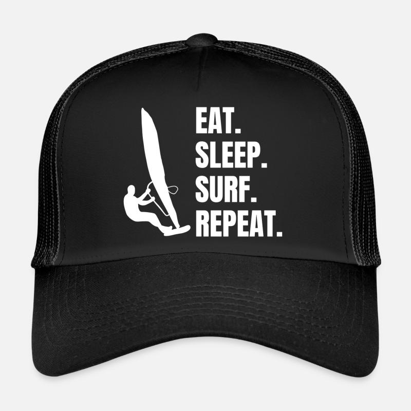 Surfer Surf Surfboard Moniteur de surf Surf Casquette trucker 