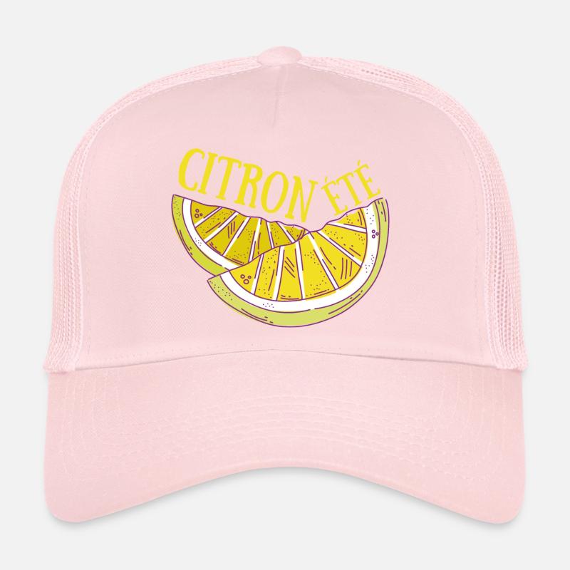 citron été Casquette trucker 