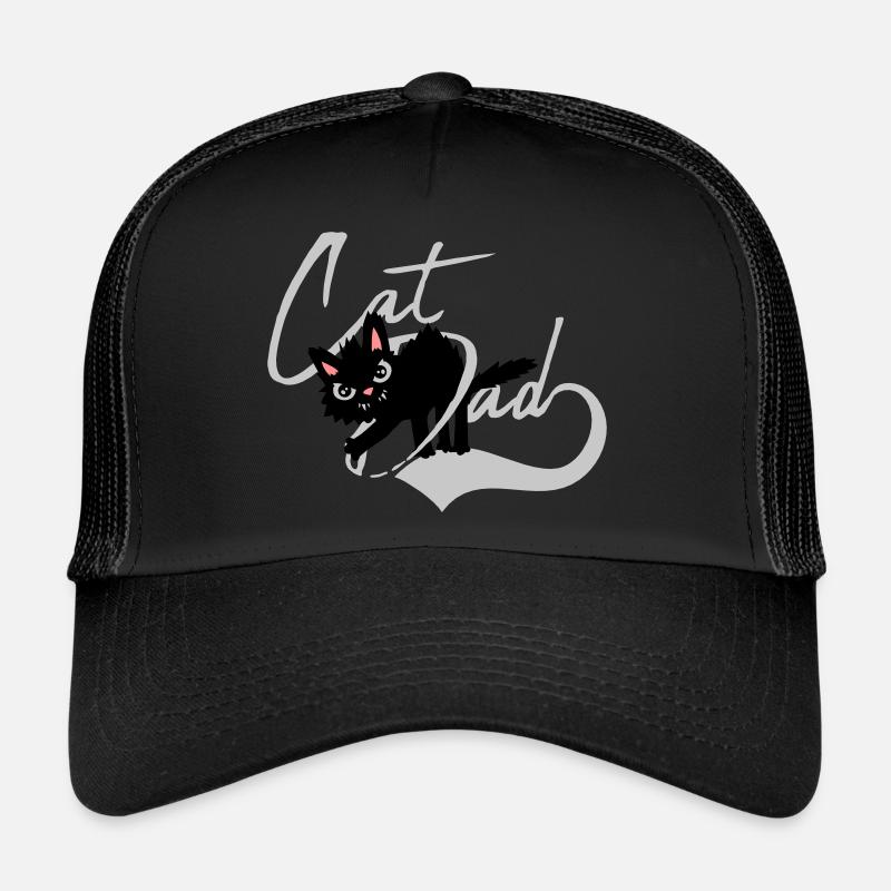 Cat Dad cool Design Trucker Cap