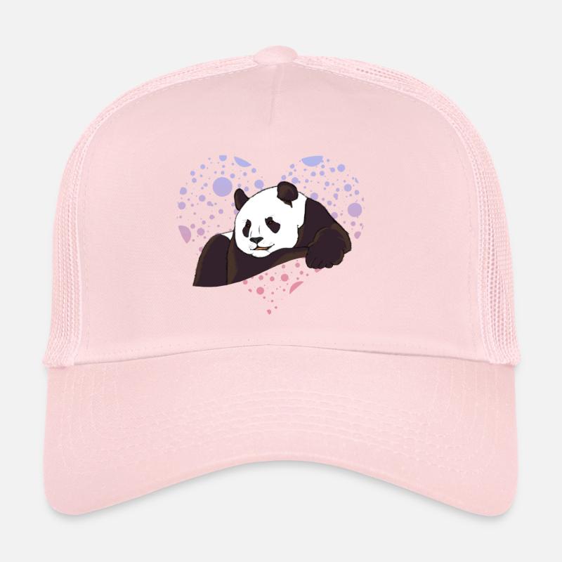 Panda Love Trucker Cap