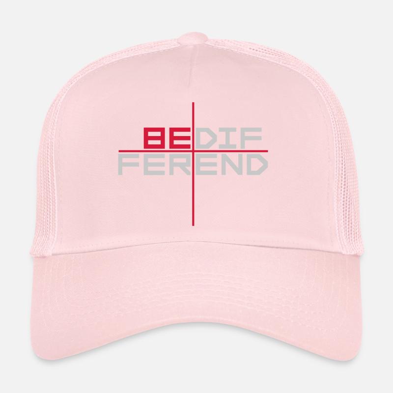 Soyez différent Logo Design Casquette trucker 