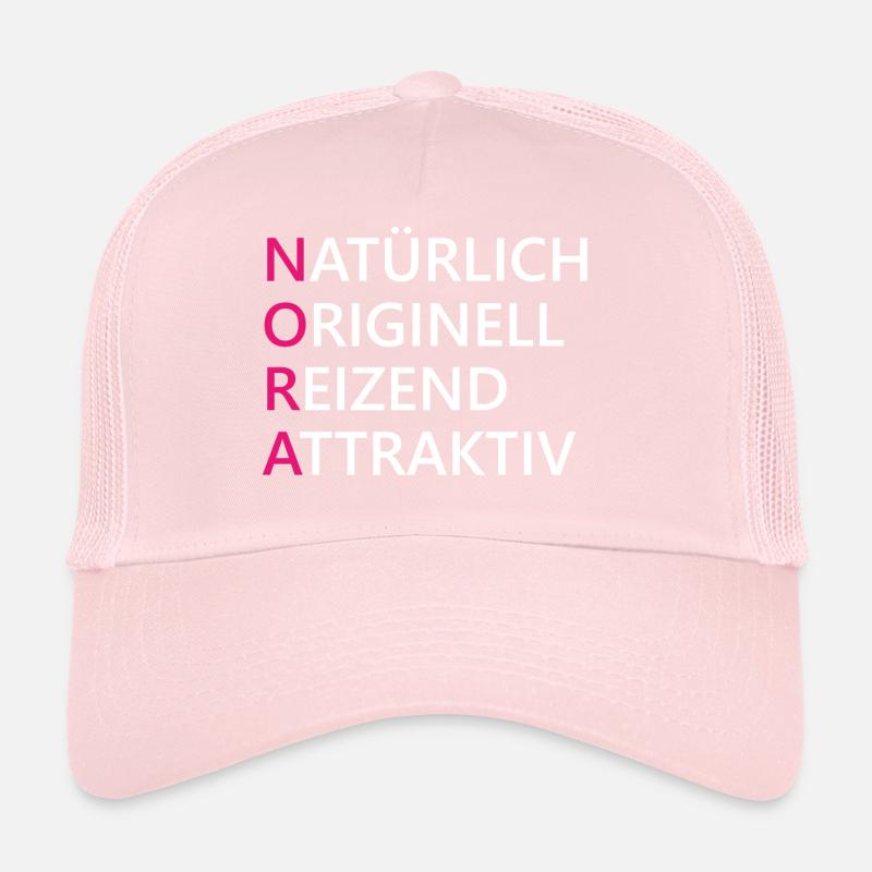 Nora Name Geschenk Trucker Cap