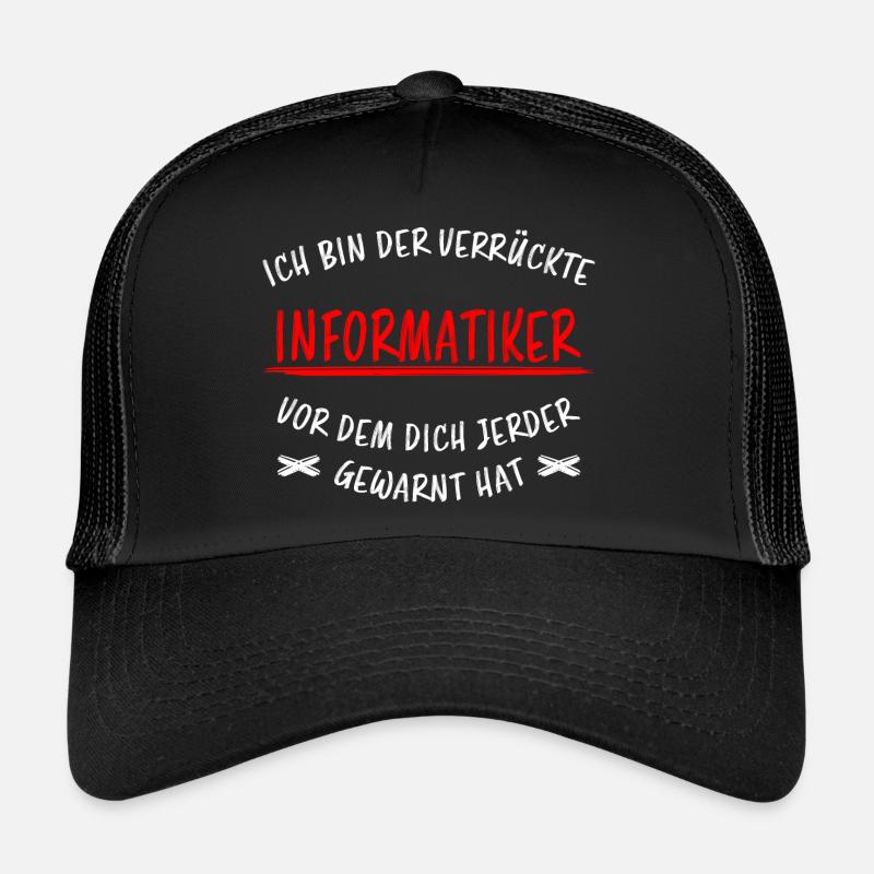 Informatiker Lustig Spruch Programmierer Geschenk Trucker Cap