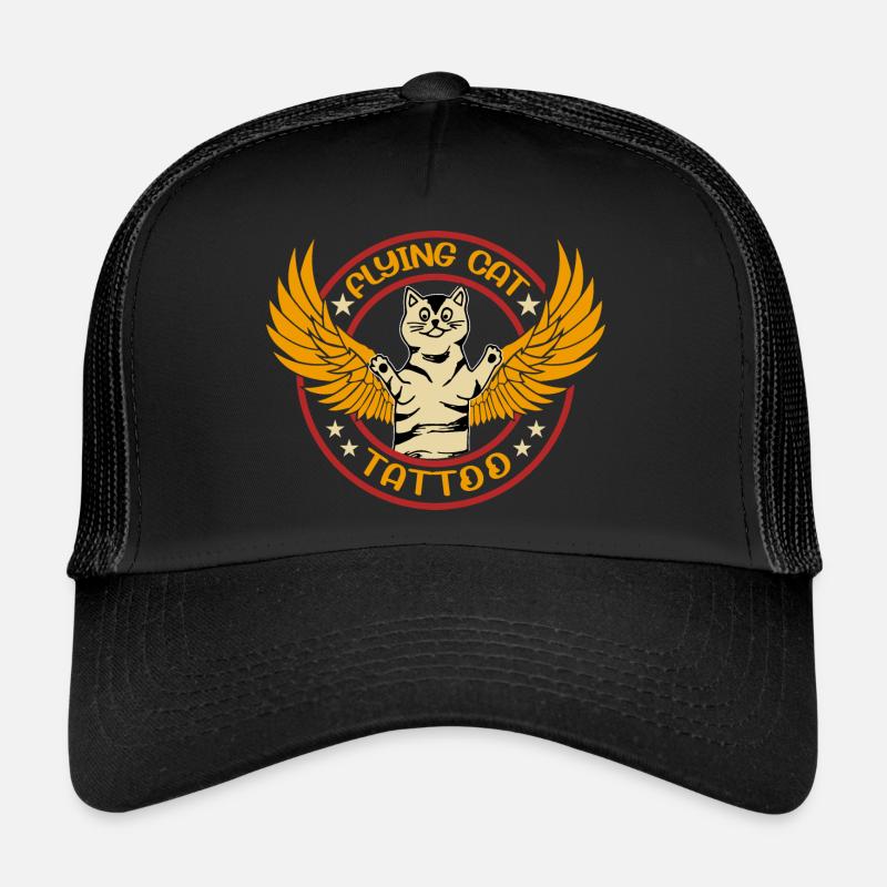 Chat volant Casquette trucker 