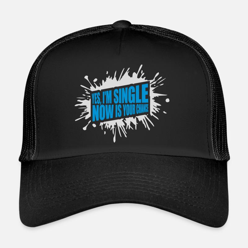 célibataire maintenant votre chance Casquette trucker 