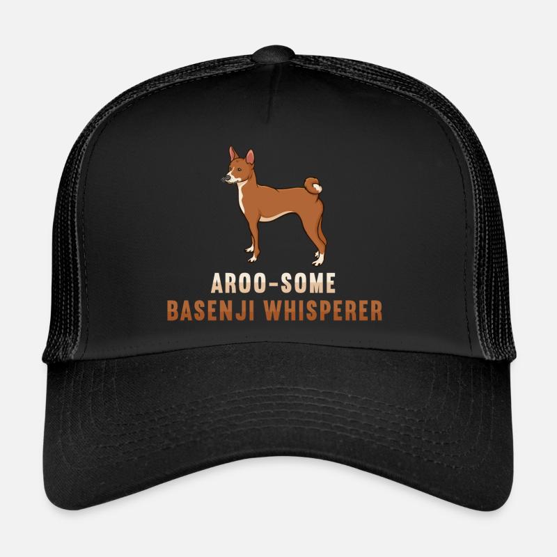 Basenji Hund Geschenk Trucker Cap