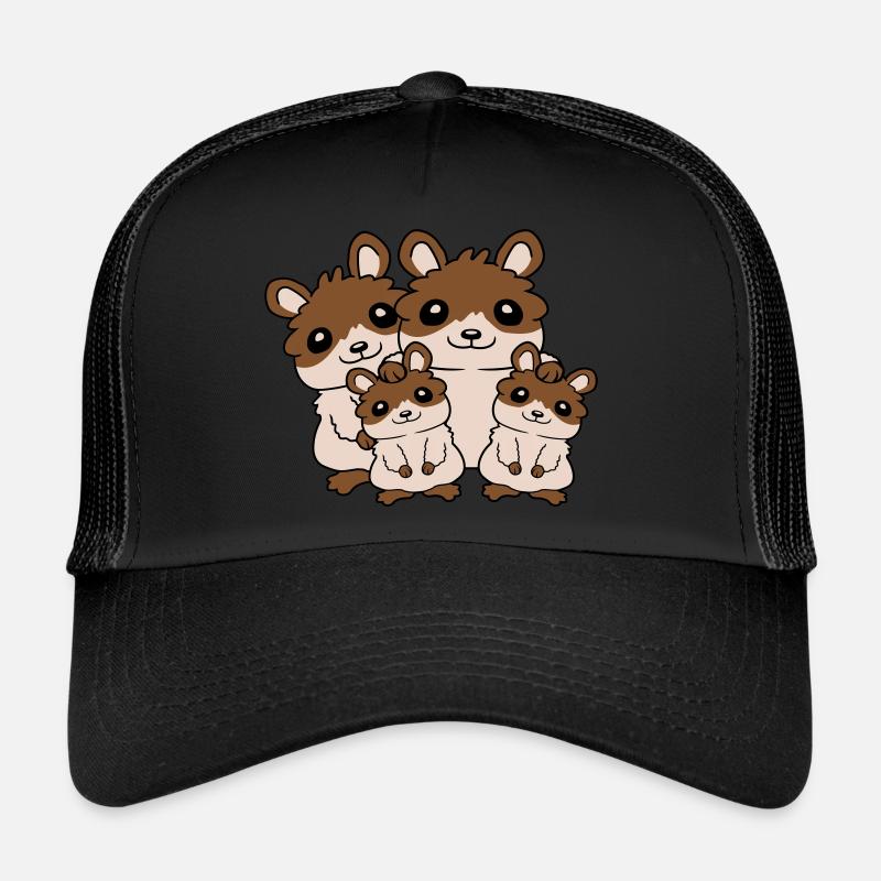 Mama Papa Kinder Hamster Trucker Cap