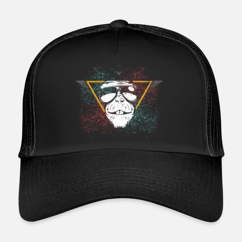 Lustiges Affe Schimpanse DNA Trucker Cap