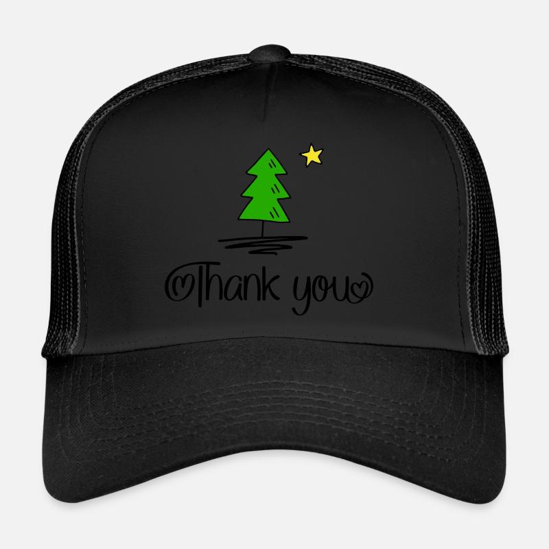 Merci pour Noël Casquette trucker 