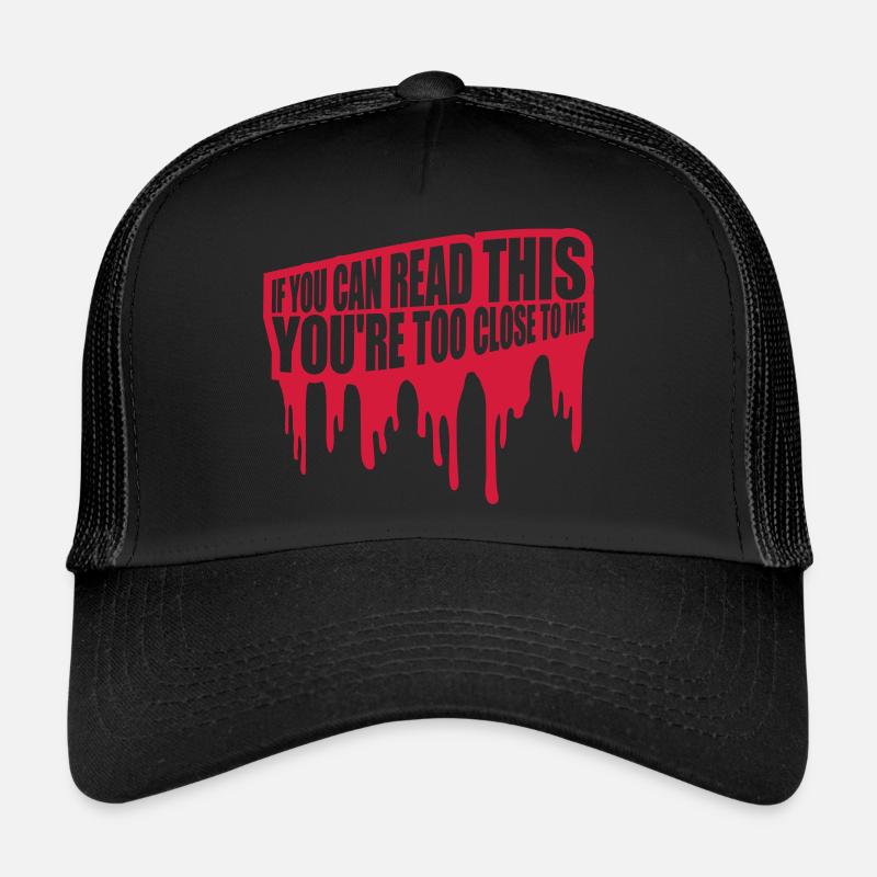 trop près de moi Casquette trucker 