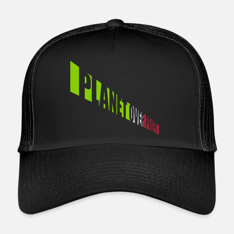 Planète sur le devis de profit Casquette trucker 