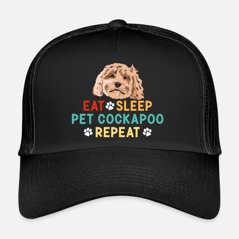 Cockapoo Dog Trucker Cap