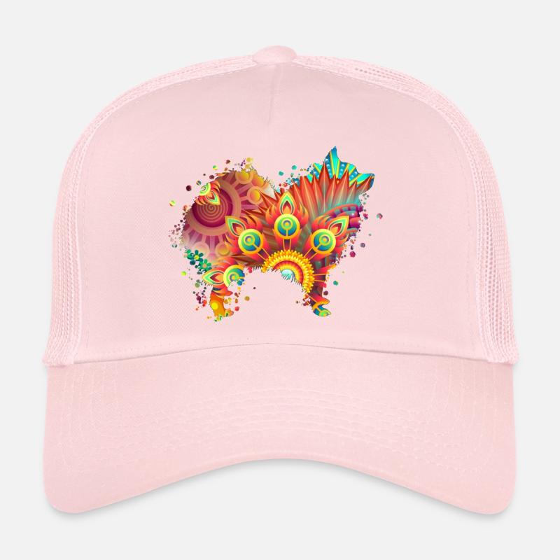 German Spitz Deutscher Spitz Hund Design Hunde Trucker Cap