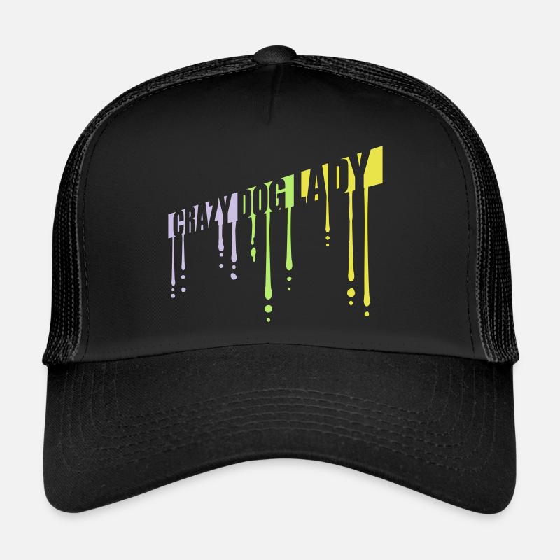 crazy dog lady Zitat Trucker Cap
