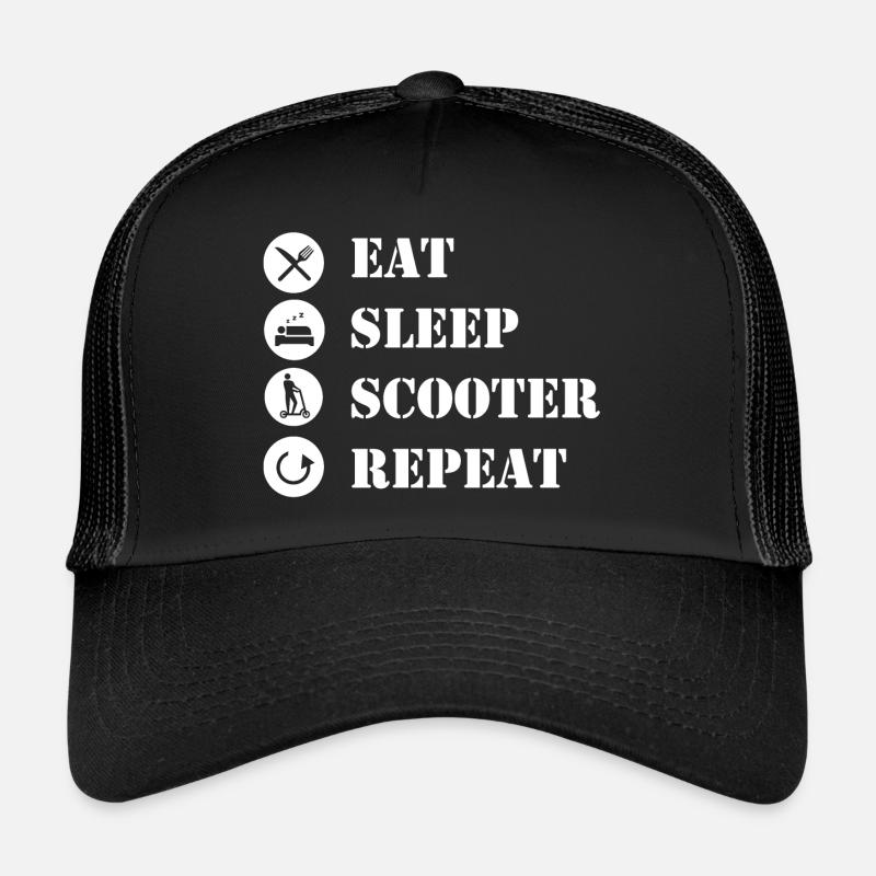 E-Scooter E-Roller Scooter Casquette trucker 