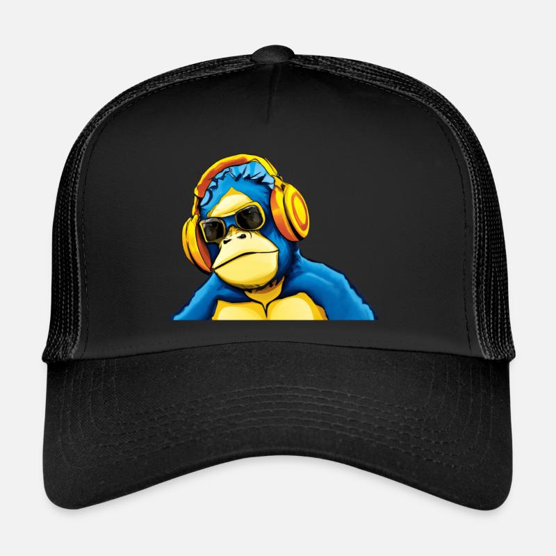 Monkey Dj Casquette trucker 