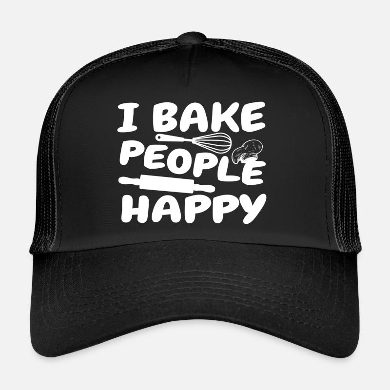 Pastry Chef Baker Baking Bakery Pastry Shop Trucker Cap