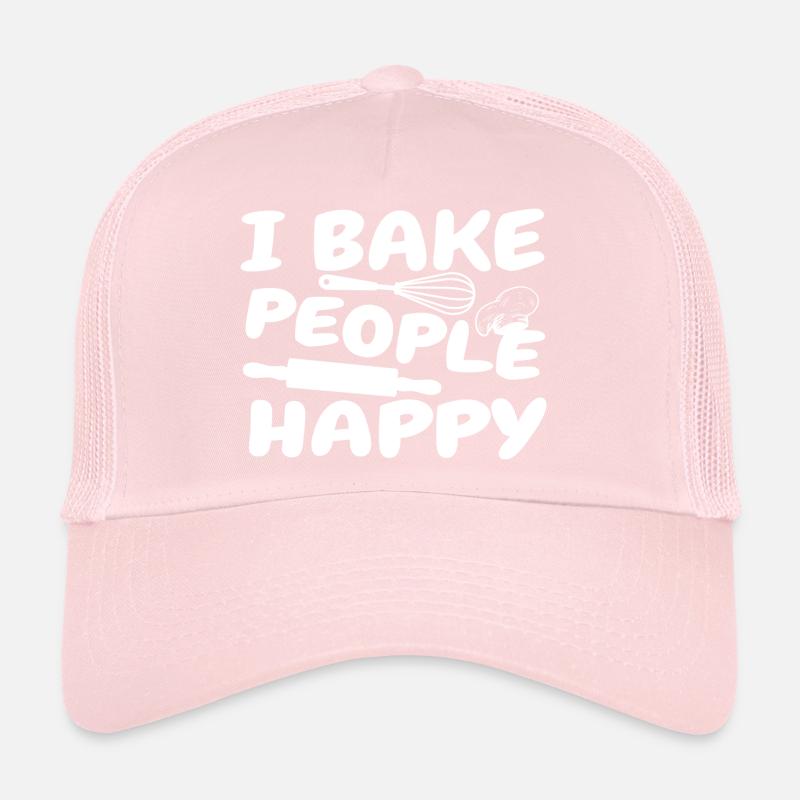Pastry Chef Baker Baking Bakery Pastry Shop Trucker Cap