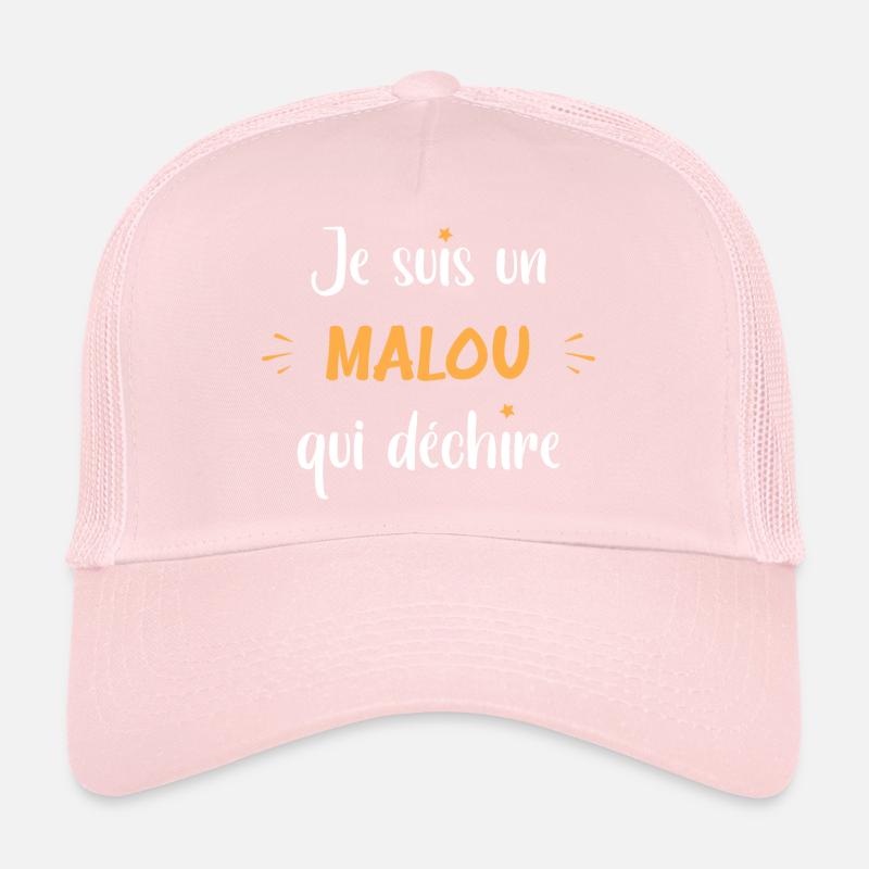 Je suis un malou qui déchire Casquette trucker 