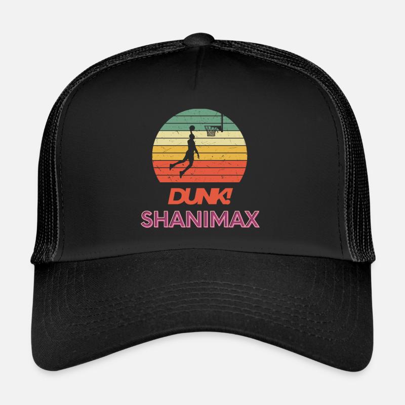 Dunk Basketball - Trucker Cap - Schwarz/Schwarz