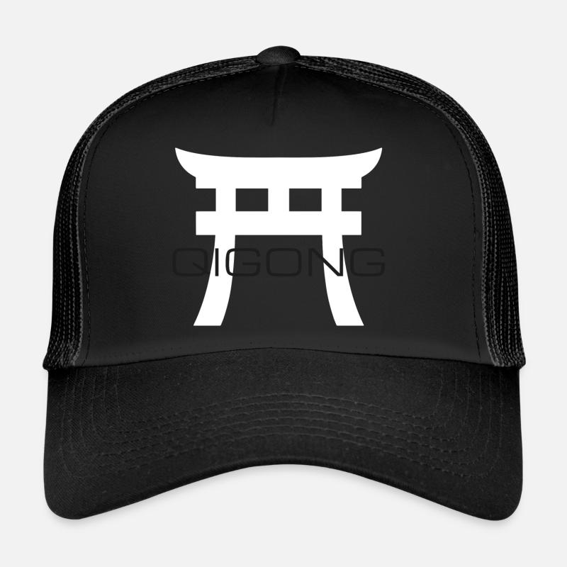 Torii Gate Qigong noir Casquette trucker 